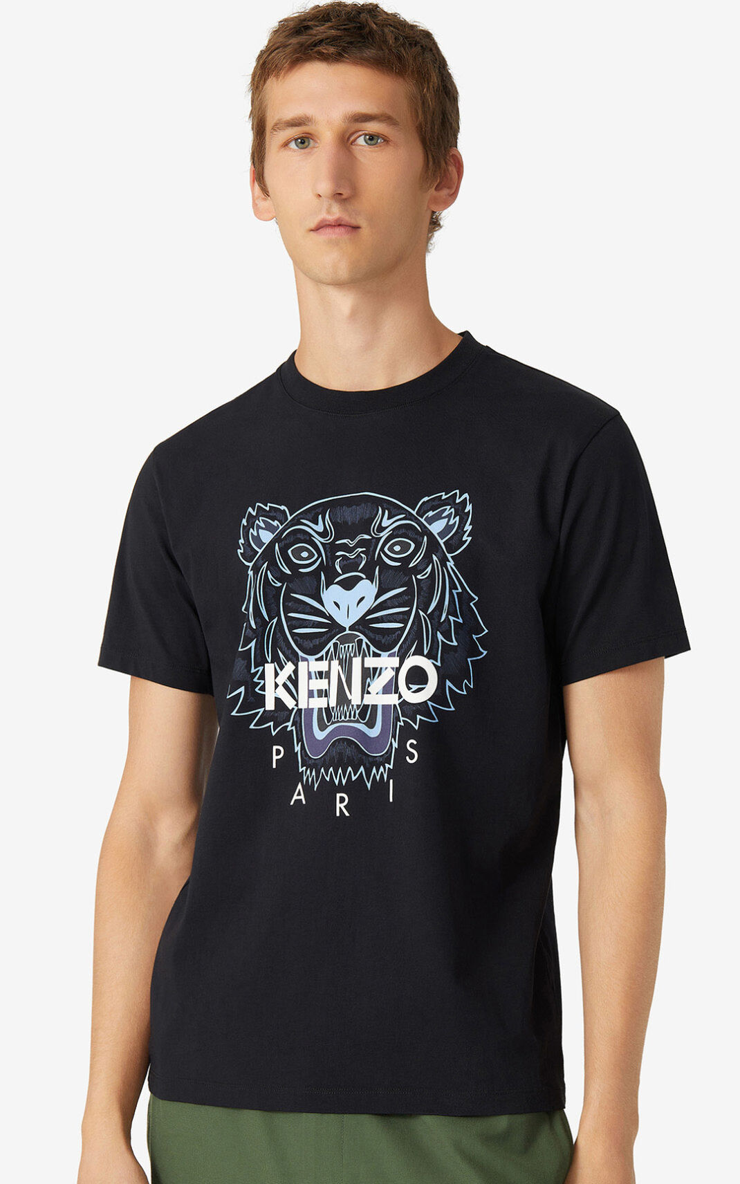 Kenzo Tiger T-shirts Herre - Sort DK-373607